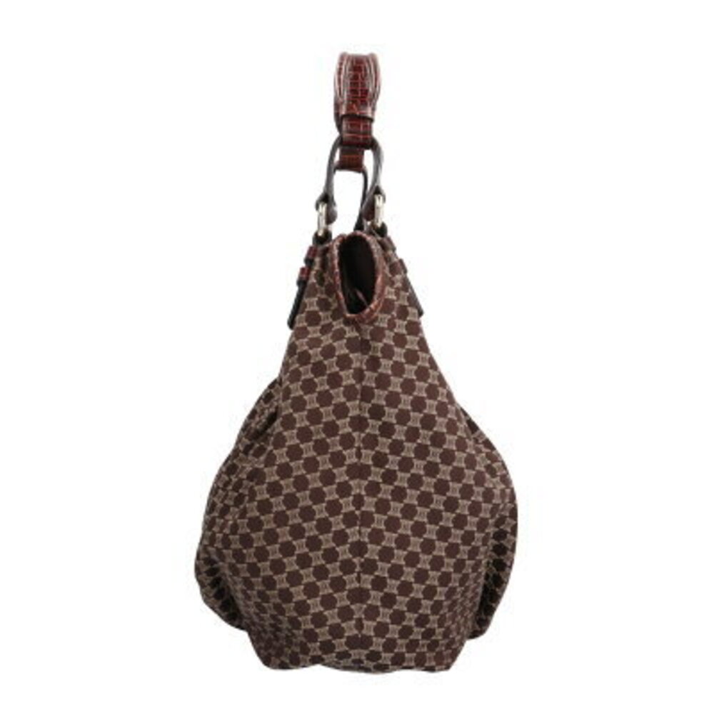 Celine Macadam Shoulder Bag Canvas Brown - Picture 4 of 7